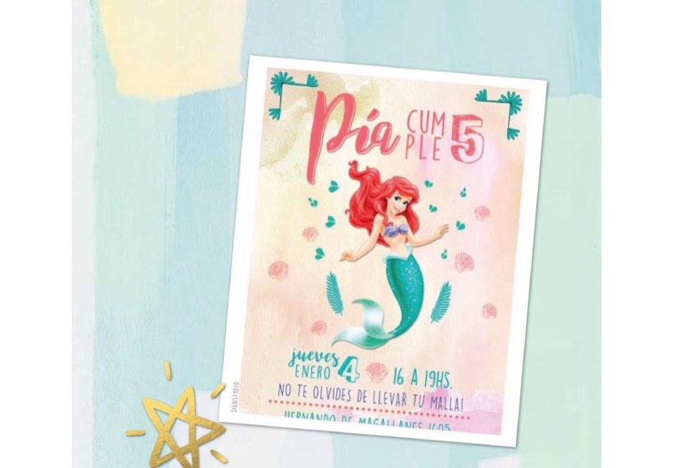 Invitación 02 — diseño POLI para cumpleaños