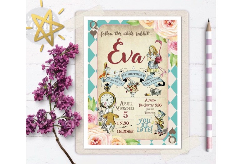 Invitación 12 — diseño POLI para cumpleaños